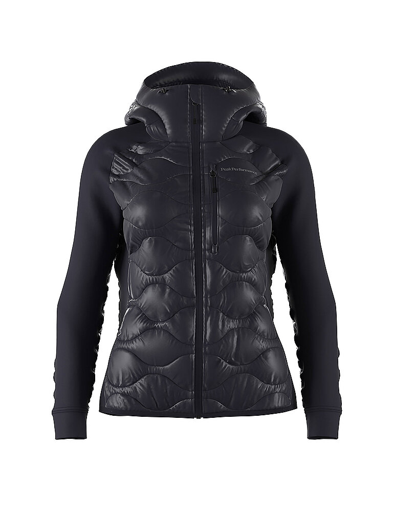 PEAK PERFORMANCE Leichtdaunenjacke W Helium Down Hybrid Hood J blau | XS